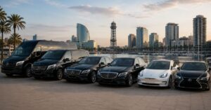Executive Chauffeur Barcelona with Luxury Mercedes Business Transportation